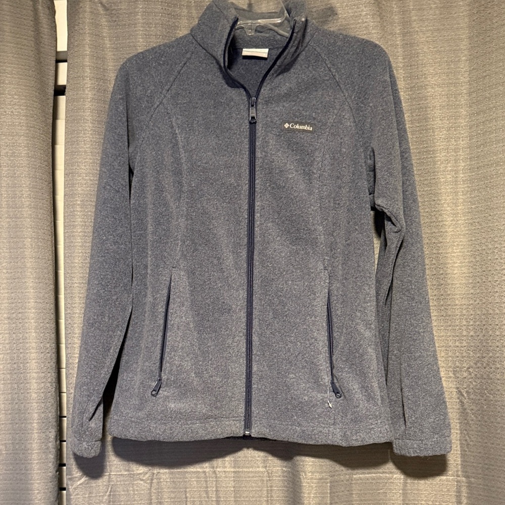 Columbia Women's Heathered Blue Ski Jacket